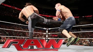 Seth Rollins vs. John Cena: Raw, June 27, 2016