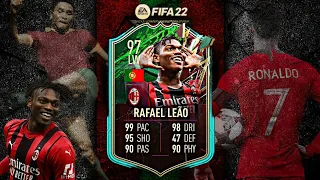 THE NEXT RONALDO??? TOTS RAFAEL LEÃO PLAYER REVIEW!!! FIFA 22 RTG #20