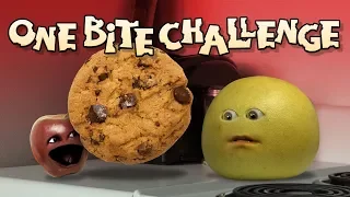 Annoying Orange - ONE BITE CHALLENGE!