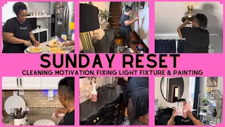 *NEW* SUNDAY RESET - MEMORIAL DAY EDITION | ADDRESSING RUDE COMMENTS | CLEANING, PAINT & LIGHT FIX