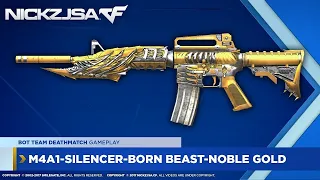 ▶ C4- M4A1-S-Born Beast-Noble Gold || Đột Kích Trong Tầm Ngắm || Killer.D || Lại Văn Dương