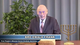 Ewald Frank - Krefeld, Sunday 06/12/20 09:00AM (ENGLISH)