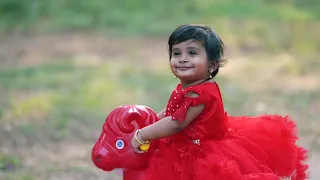 Moksha Sri | 1st pre birthday | 4k video song |
