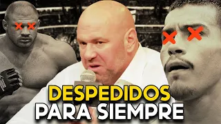 7 Despidos más POLEMICOS e INSÓLITOS en la historia de UFC