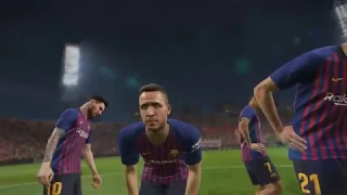 GIRONA vs BARCELONA | LaLiga Santander | SPAIN| PENALTY SHOOTOUT ! Gameplay PES 2019