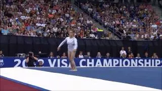 Aly Raisman (USA) - 2012 Visa Championships Day 2 FX