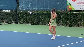 Match Point Junior Orange Bowl Girls 12s final