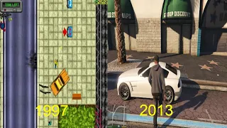 The Evolution of Grand Theft Auto Games  1997 - 2013