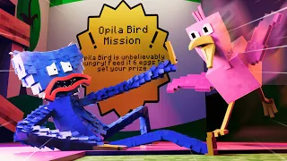 OPILA BIRD VS HUGGY WUGGY in Poppy Playtime (Minecraft Animation)