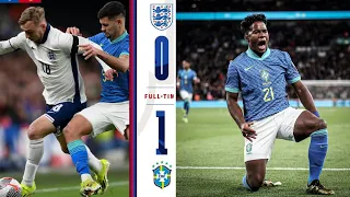 🏴󠁧󠁢󠁥󠁮󠁧󠁿 England 0-1 Brazil 🇧🇷 ALL Goals and Highlights|Endrick|Mainoo