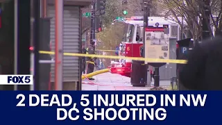 2 dead, 5 injured in Northwest DC shooting