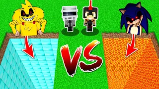 ¡NO ESCOJAS EL AGUJERO DEL CREEPYPASTA.EXE EQUIVOCADO! 😱 MINECRAFT CON LOS COMPAS