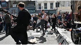 [4K] Apr 2022 (PART 1) Most Popular Rock  Push Band of All Time Brighton  building gallery ,UK