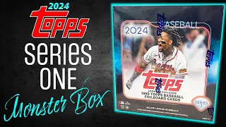 🔥 ⚾  WE HIT OUR 1ST HFA!!  ⚾ 🔥 2024 Topps Series 1 Baseball Monster Box Target