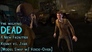 Walking Dead Season 3 - Kenny vs. Jane [Model Swap w/ Voice-Over]