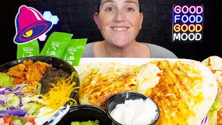 ASMR | TACO BELL | New! Chicken Cantina Menu Items | MUKBANG Eating Show