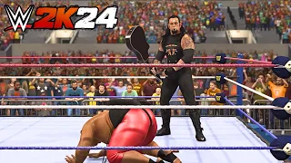 WWE 2K24 - Casket Match - The Undertaker vs. Yokozuna (Full Match Gameplay)