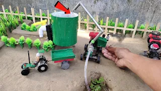 mini water pump with water tanker Science project | water pump | diy tractor @KeepVilla