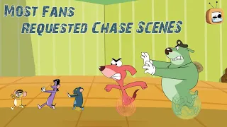 Most Fans Requested Chase Scenes | Season 10 Compilation | Rat-a-Tat | Cartoon For Kids | ChotoonzTV