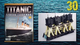 Titanic 1/200 model Hachette - drugi silnik IV - 30