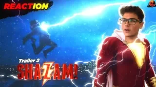 REACTION ao Trailer 2//Sneak Peek de SHAZAM!