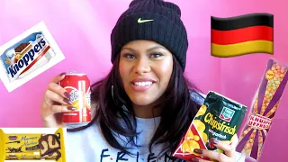 AMERICAN REACTS TO GERMAN SNACKS