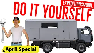 DIY 🔨Expeditionsmobil 💪Selber Bauen  Fernreisemobil Offroad Lkw 4x4 Camper Van Wohnmobil Selbstbau