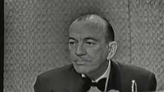 What's My Line? - Noel Coward; Keenan Wynn [panel] (Mar 1, 1959)