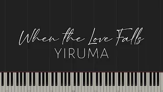 When the Love Falls - Yiruma (Piano Tutorial)