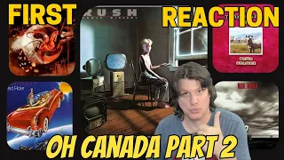 FIRST TIME REACTION to Rush / White Hot/ Bruce Cockburn/ The Tragically Hip/ Blue Rodeo/ Saga