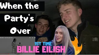 BILLIE DON'T CRY! | when the party's over - Billie Eilish | (First Time) GILLTYYY REACTION