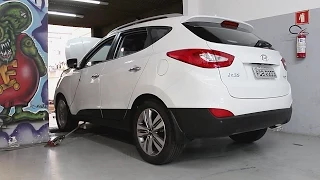 Hyundai ix35 2016 no dinamômetro