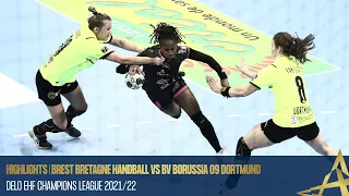 HIGHLIGHTS | Brest Bretagne vs BV Borussia Dortmund | Round 12 | DELO EHF Champions League 2021/22