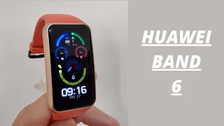 ELA CHEGOU!! Huawei Band 6 - Melhor que a MI band 6?