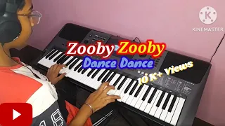 Zooby Zooby || Dance Dance || Instrumental keyboard cover ||  MusiKEY Aakash.