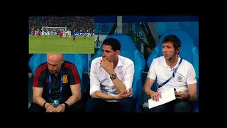 MANAGERS reaction to Ronaldo  Hattrick Free Kick (Portugal vs Spain 3-3) HD #LOWIFUNNY