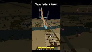 [WAR TYCOON] Helicopters Now vs. Then #shorts