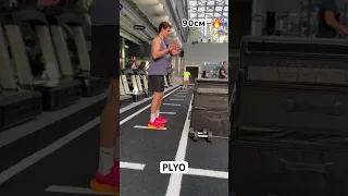 90cm vertical jump 💎                             Ig @trainer_mazo