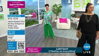 HSN | IMAN Global Chic Fashions 04.21.2024 - 02 PM