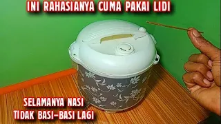 WAJIB TAU!! SELAMANYA NASI TIDAK BASI-BASI LAGI, BEGINI CARA SUPAYA NASI DI MAJIKOM TIDAK MUDAH BASI