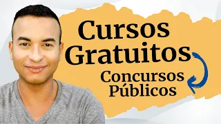 5 Cursos preparatórios para Concursos Públicos GRATUITOS e 100% Online 🤩