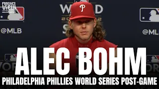 Alec Bohm Reacts to Bryce Harper Sharing Information With Him & Reflects on Journey With Phillies