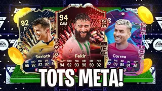 OVERPOWERED BEST POSSIBLE CHEAP 50K/100K/750K COIN META HYBRID (FC 24 SQUAD BUILDER) TOTS FIFA 24