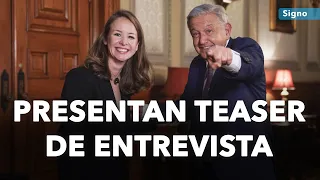 AMLO adelanta entrevista exclusiva con periodista rusa, Inna Afinogenova