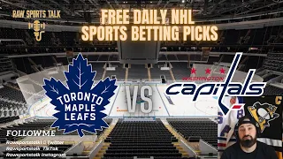 Toronto Maple Leafs VS Washington Capitals￼ 4/14/22 FREE NHL Sports betting info & predictions