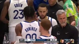 Warriors-Mavericks Wild Ending 👀🍿