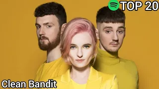 Top 20 Clean Bandit Most Streamed Songs On Spotify (July 24, 2021)