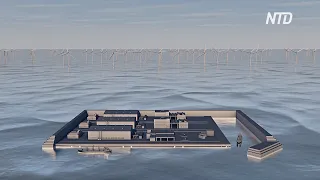 Дания построит искусственный остров для распределения энергии с ветряных ферм
