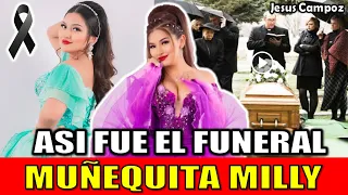 FUNERAL de Muñequita Milly CANTANTE folclórica | Velatorio de Muñequita Milly en Perú