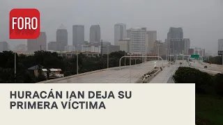 Huracán Ian deja primera víctima en Florida - Noticias MX